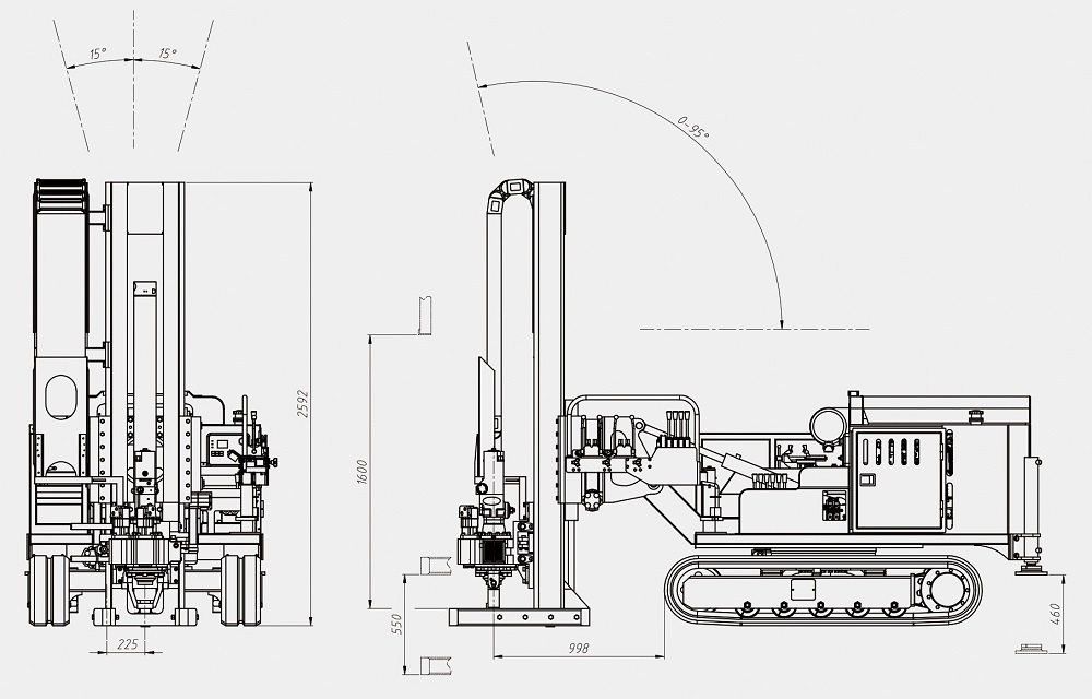 鉆機(jī)臺架鉆